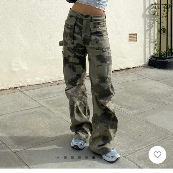 Princess Polly Tan Wide Leg Pants - Picture 5 of 5